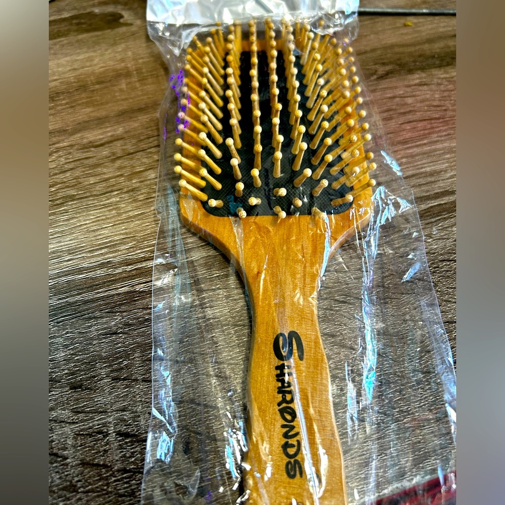 Wooden Paddle Spa Brush
